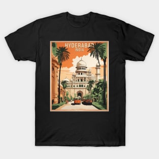 Hyderabad India Vintage Tourism Travel T-Shirt